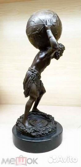 Атлант. Боги. Бронза. Статуэтка