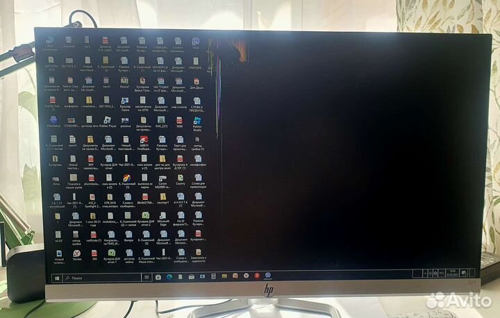 Монитор 21.5 HP 22f серебристый