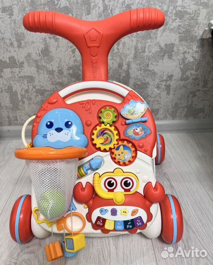 Ходунки каталка 2 в 1