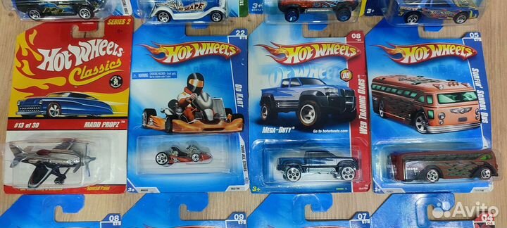 Hot Wheels различные серии 2004/2010 годов