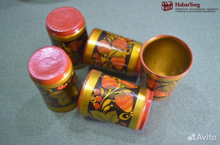 Комплект деревянной посуды на 5 человек. Столовый