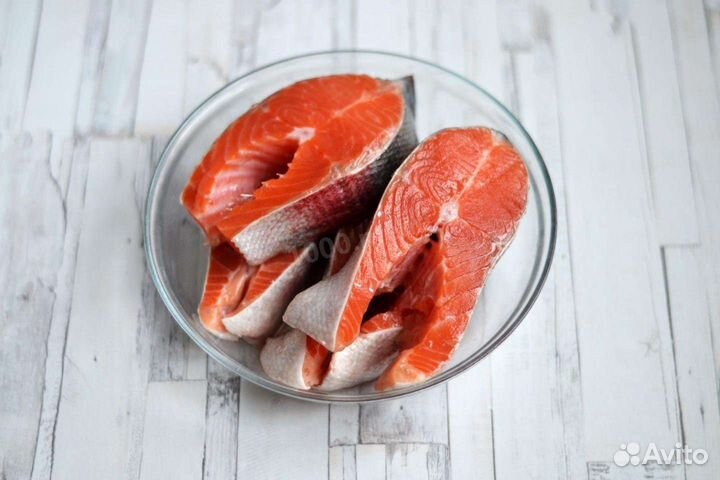 Стейк Дикий лосось в маринаде Ассортимент