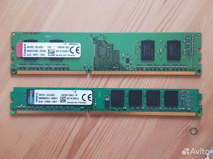 Оперативная память ddr3 2x2 gb