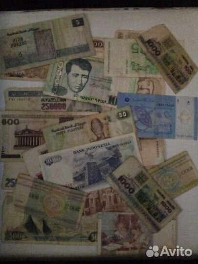 Боны банкноты. 20шт