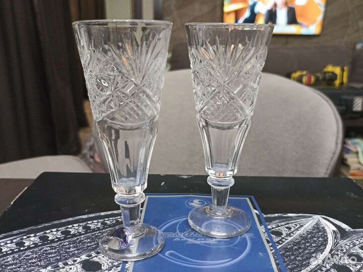 Хрустальные рюмки СССР