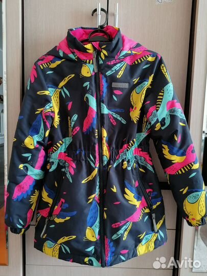 Куртка с утеплителем для девочки Crockid, 140-146