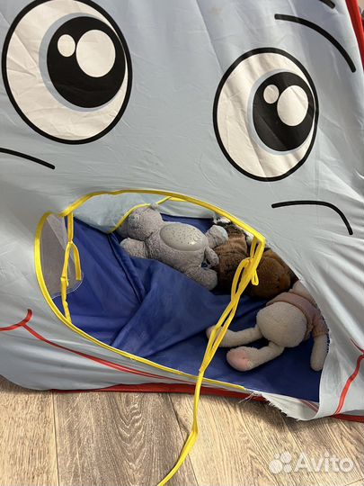 Детская игровая палатка с тоннелем