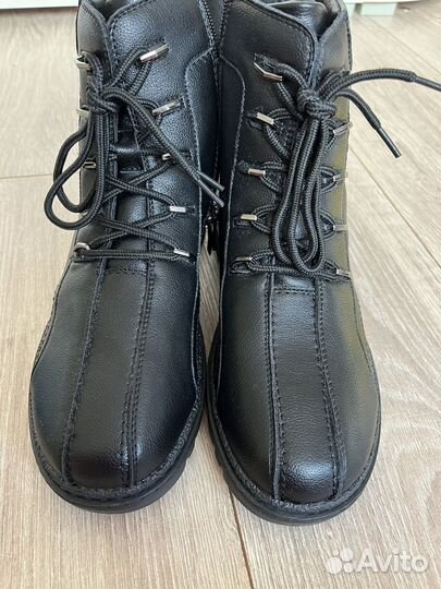 Ботинки женские сапоги кожаные новые 36
