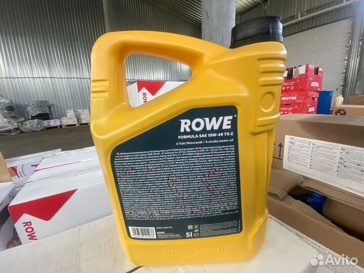 Rowe hightec formula SAE 10W-40 TS-Z