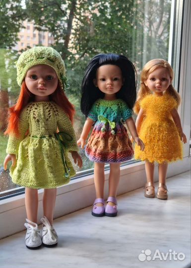 Вяжу на заказ одежду для кукол Paola Reina и др