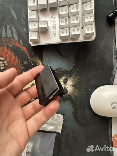 Угловой 24 pin переходник