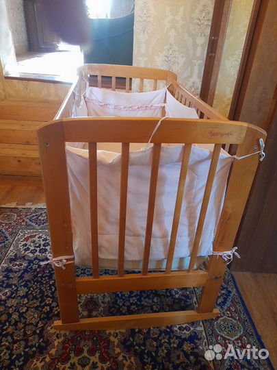 Детская кровать до 3лет б/у