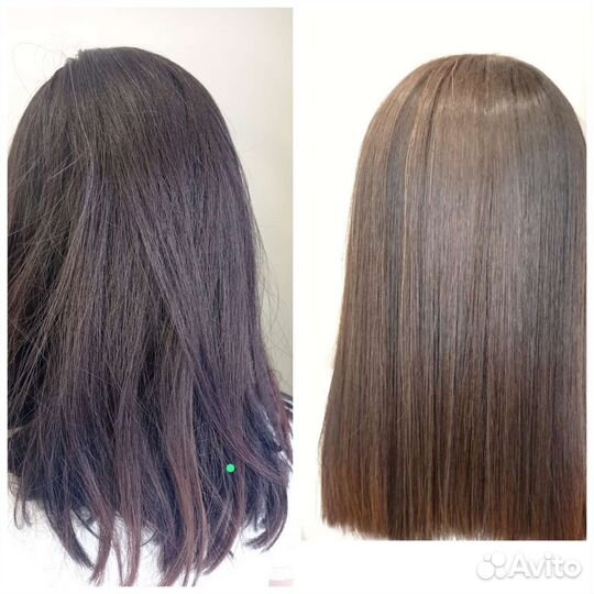 Кератиновое выпрямление волос на дому