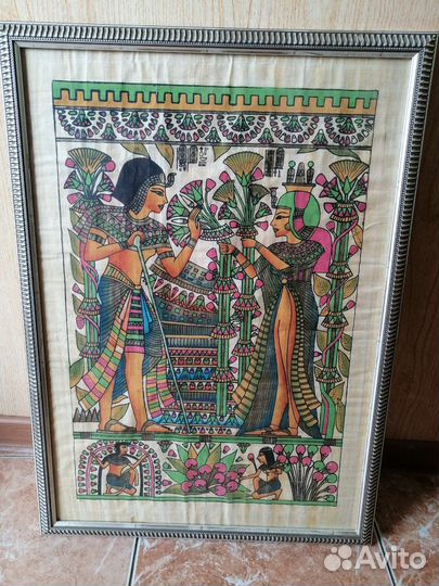 Картина на папирусе египет