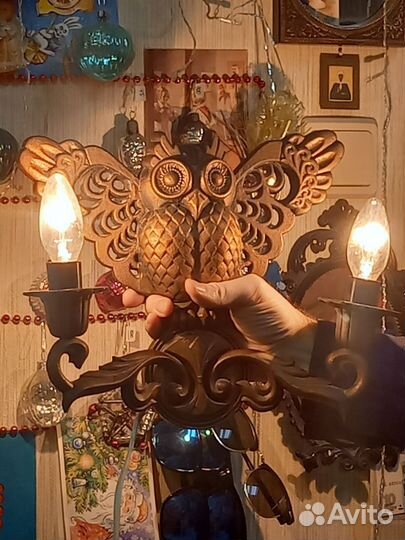 Светильник настенный Сова СССР