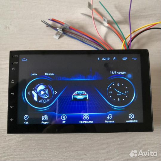Новая Магнитола 7/9/10д универсальная андройд 2Din
