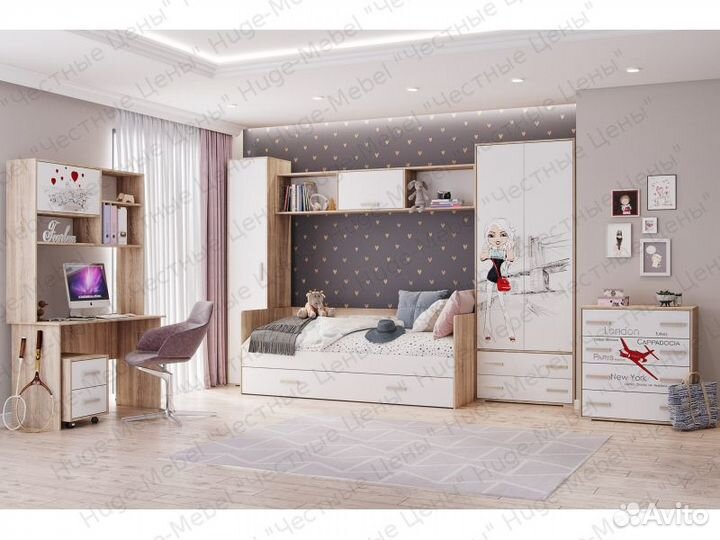 Комплект детской мебели новый