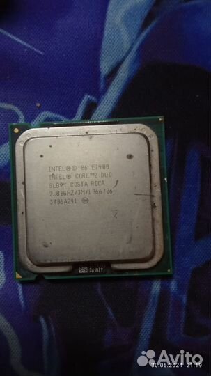 Процессор intel core 2 duo e7400