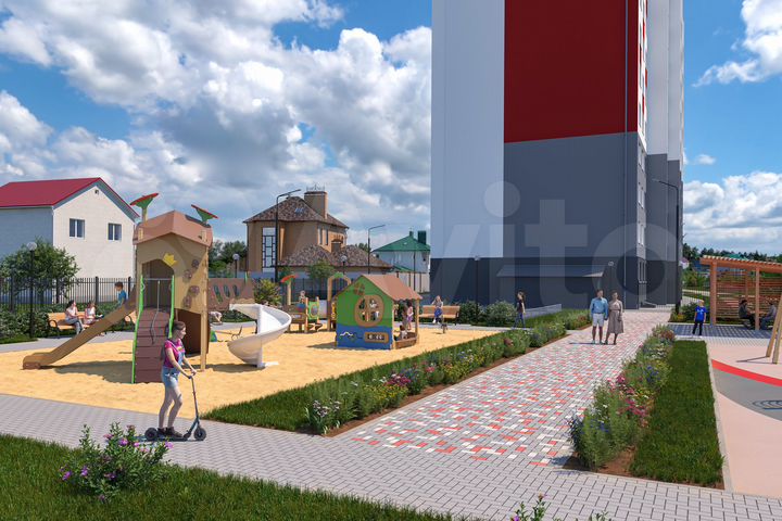 Квартира-студия, 24,9 м², 1/9 эт.