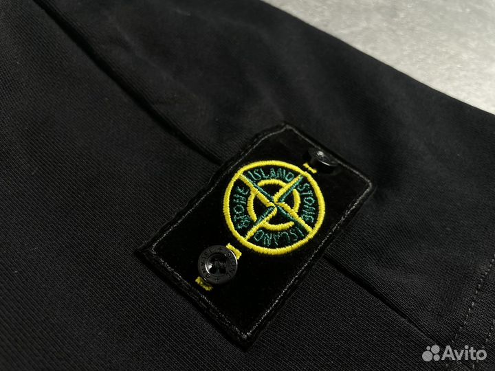 Мужские шорты Stone Island черные