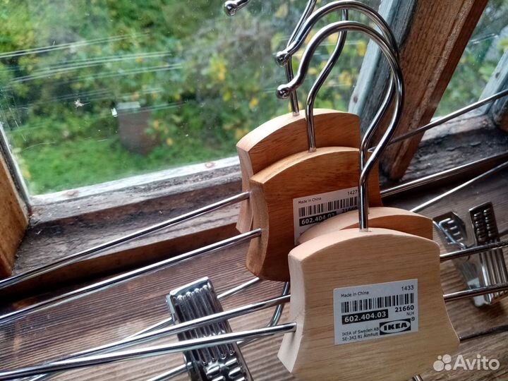 10 вешалок IKEA