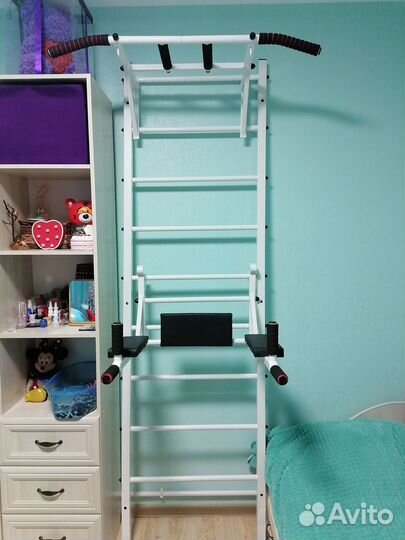 Шведская стенка с турником и брусьями(3в1)