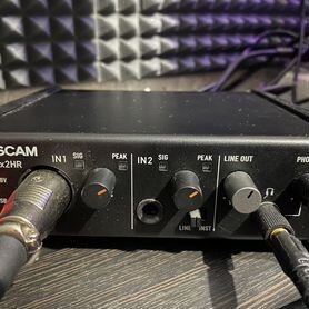 Внешняя звуковая карта tascam us1x2hr