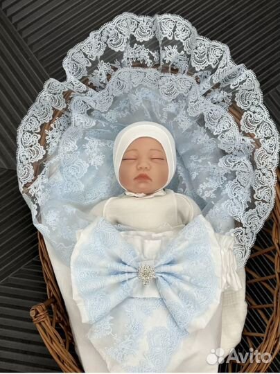 Конверт на выписку летний для мальчика