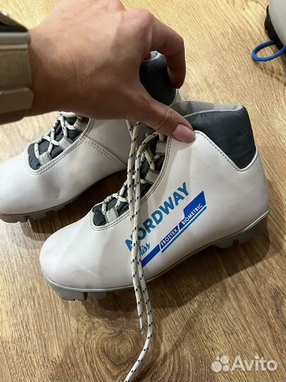 Лыжные ботинки детские 35