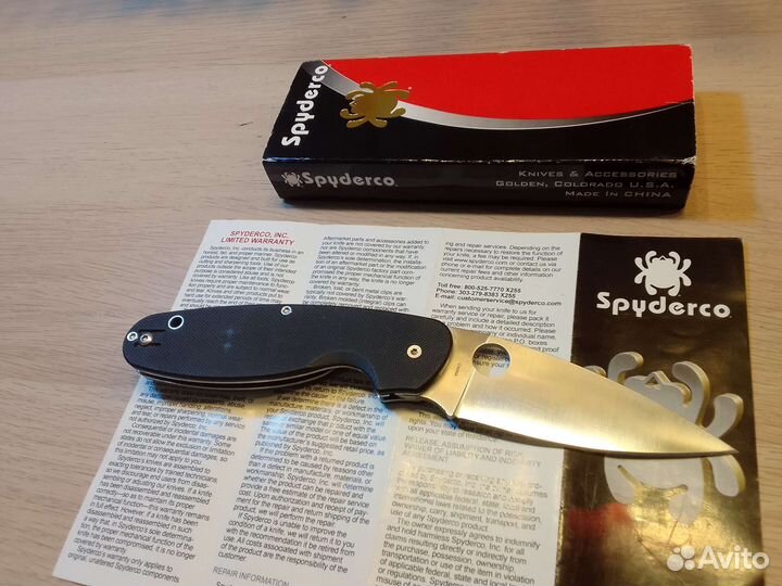 Нож складной spyderco Emphasis C245GP