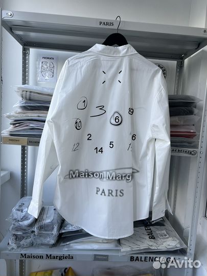 Maison margiela рубашка premium