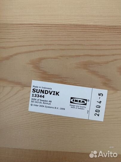 Детский стол и стул IKEA