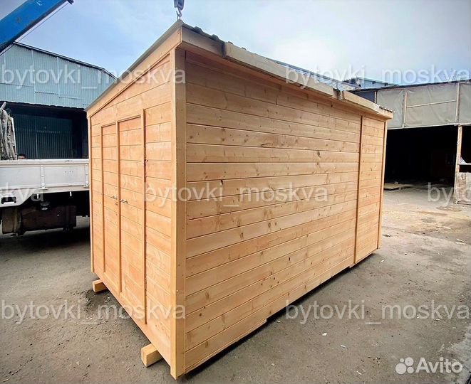 Хозблок / бытовка для дачи
