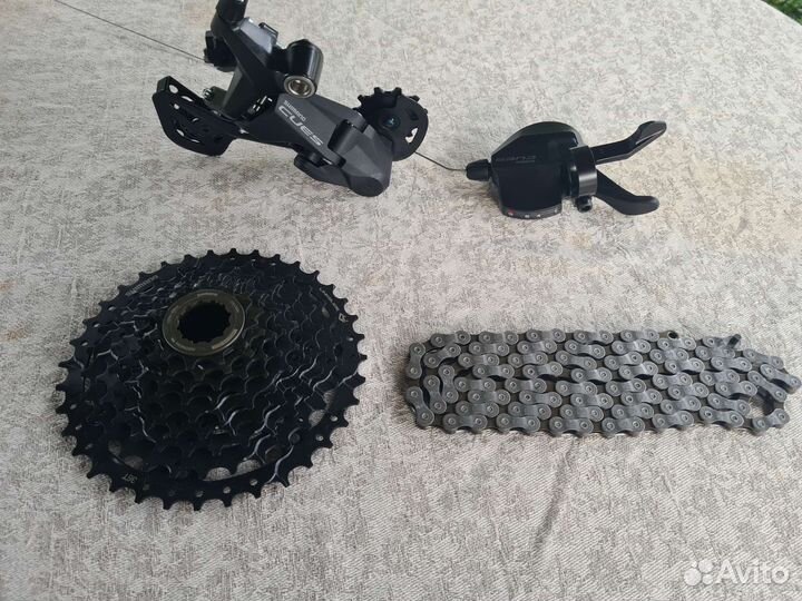 Комплект трансмиссии shimano cues 9 ск