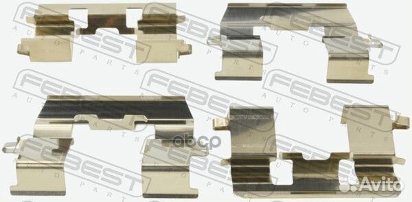 Комплект монтажный дискового тормоза 0303accf F