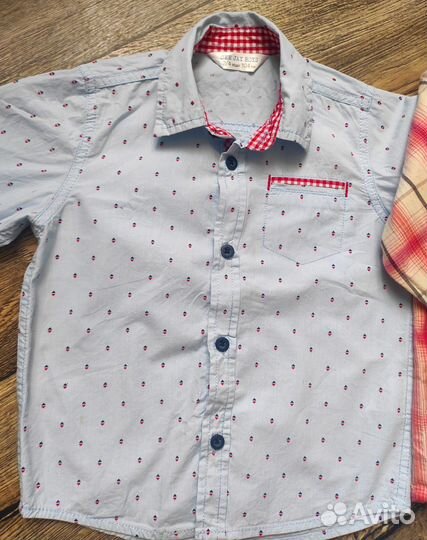 Рубашки 104 рост (2шт)