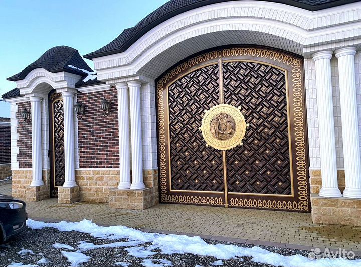 Кованные ворота