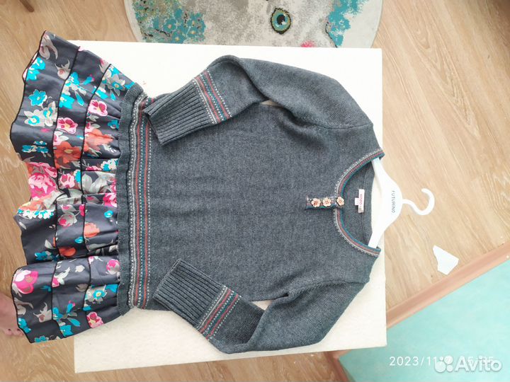 Платье на девочку kenzo 128 р-р