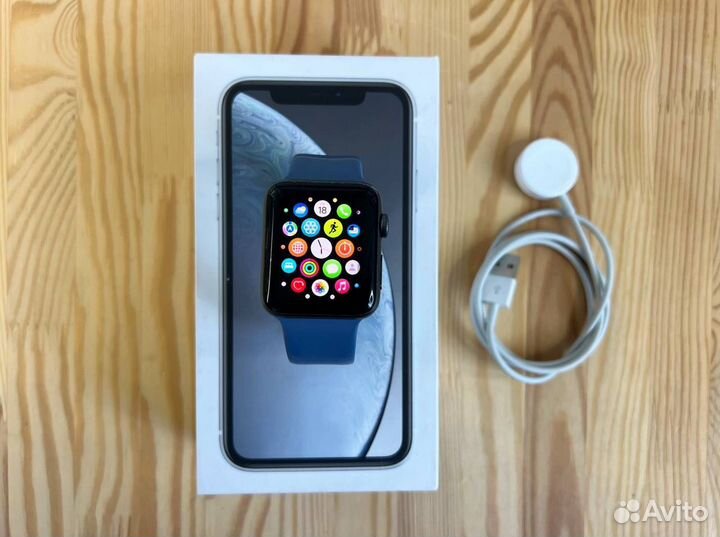 Часы apple watch 3 42mm акб 82