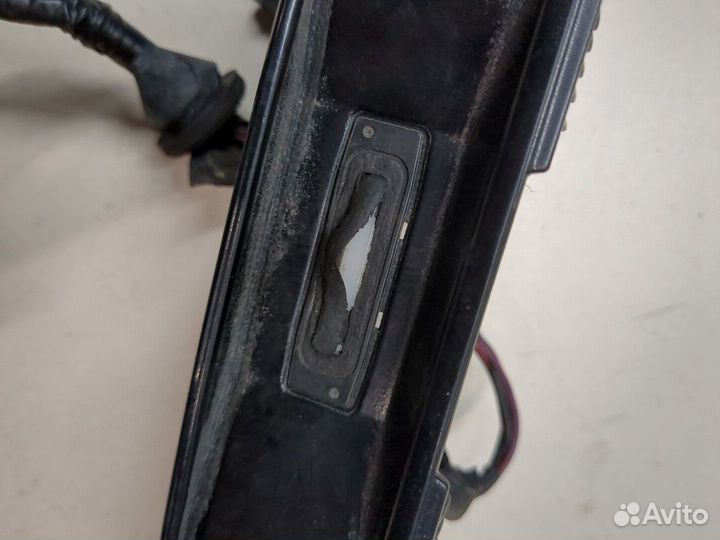 Подсветка номера Nissan Qashqai, 2007