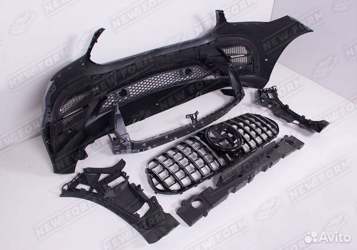 Передний бампер 6.3 AMG GBT Mercedes GLE V167