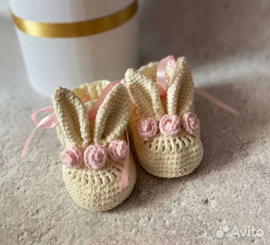 Пинетки-зайчики на заказ