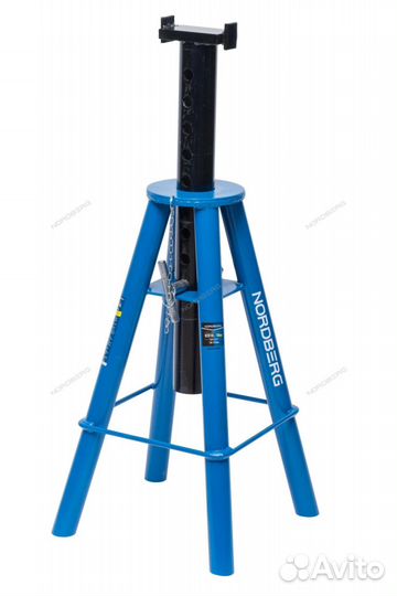 Стойка механическая под авто высокая 10 тонн