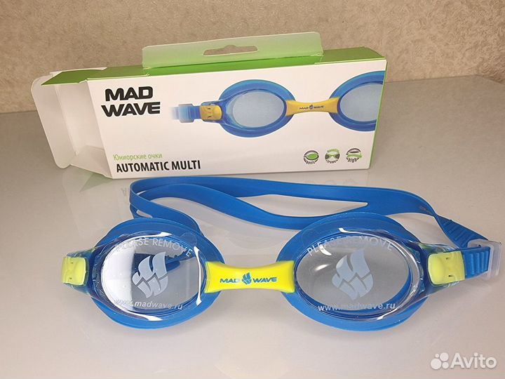 Очки для плавания Mad Wave Automatic Multi Junior