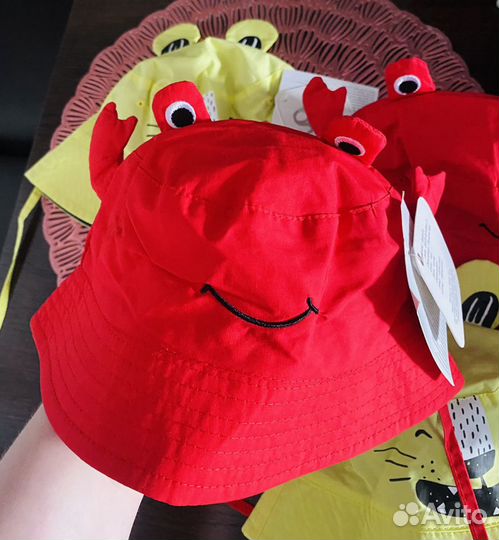 Р.44/46,46/48 Панамки новые с ушками