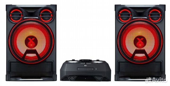 Минисистема LG CK99+NK99 черный 5000Вт CD cdrw FM