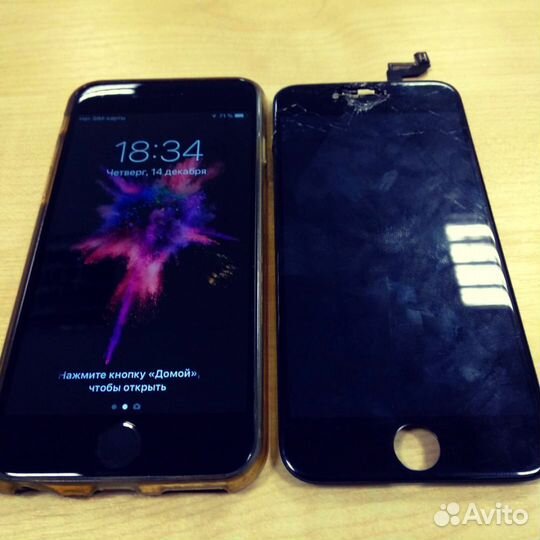 Замена дисплеев на телефонах