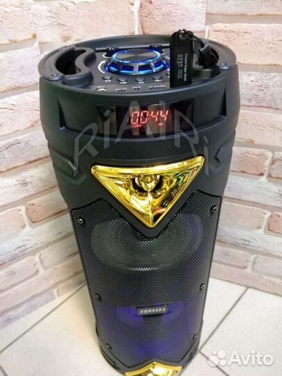 Колонка блютуз с караоке