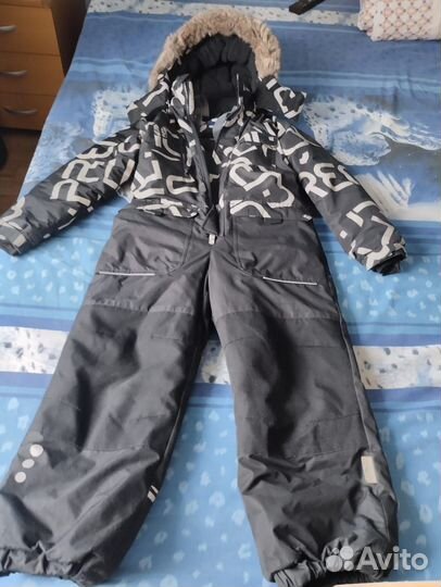 Зимний комбинезон для мальчика 128