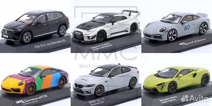 Новинки в масштабе 1/18 и 1/43